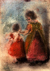 [Study of two children, unfinished]