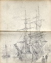 [British brig-sloop-of-war at Greenwich]