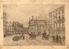 [Westmoreland Street, Dublin. Looking south with Trinity College and portico of the former House of Lords, now Bank of Ireland]