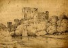 [Conwy Castle, Wales, viewed across the river Conwy]