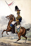 [An officer of the 17th Lancers ca. 1837]