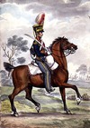 [An officer of the 9th Light Dragoons ca. 1815]