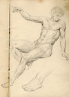 [Male nude ; Detail of a foot]