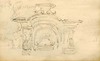 [Landscape with drawing of fireplace]