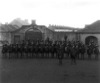 [Captain Molyneux and soldiers on horseback at the Barracks, Waterford]