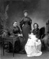 [Ladies from Caulfield Glen family with christening baby, Waterford]