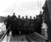 [Captain Evanson's group on boat, Scotch Quay. Waterford]