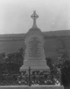 [Fitzgerald tombstone, Ballyristeen, Co. Waterford, near view]