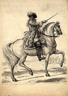 [William III on horseback]