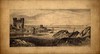 [Dalkey harbour with castle and martello tower and distant view of Dublin bay]