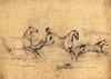 [Three galloping horses]