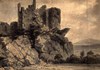 [Castle ruin overlooking a river]