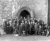 [Archaeological Society members at Rock of Cashel, Tipperary]