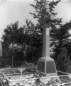 [Widger tombstone, Co. Waterford, side view]