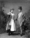 [Miss Kershaw and Mr. Shooter in costume, Opera Company, Waterford]