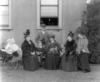 [The Cox family including child in pram, Tramore, Co. Waterford]