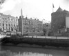 [Reginald's Tower and Waterford Steam Ship Company decorated with flags for King's visit]