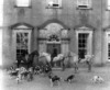 [Horsemen and hounds, Dromana House, Cappoquin, Co. Waterford]