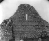 [Stone carvings on west gable in ruins of Ardmore Cathedral, Co. Waterford]