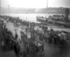 [Funeral of Lord W. Beresford, hearse at Wharf, Waterford]