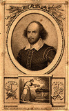 William Shakespeare, born April 23, 1564, died April 23, 1616