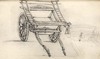 [The hay cart ; Sketch of a cart - unfinished]