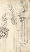 [Details of carvings on arches and columns]