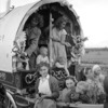 Women and children preparing for Cahirmee Horse Fair, Buttevant, Co. Cork