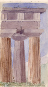 [Columns of a Greek temple]