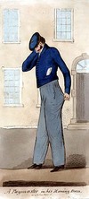 A Paymaster in his Morning Dress ; Mac D[onnell?] 7th Fusilier