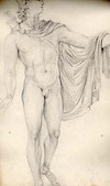 [A male nude standing, full-length]