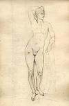 [A male nude standing, full-length]