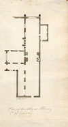 Plan of the Abby [sic] at Athenry Co. of Galway