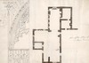 Monument at Strade ; Plan of the Abbey of Strade, Co. Mayo Barony of Gallen