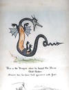 [Preparatory illustration for "The Dragon and The Three Bold Babes" by Rosamond Praeger]