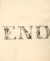 [Endspiece showing the word "End" created out of a series of dancing chinoiseries girls, angels and oriental figures]