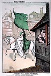 Bravo!!! Coventry. Four "Unionists" go to Coventry to have a "Peep", and they get it. The Markis [Spencer Compton Cavendish, then  Marquess of Hartington] to Randy [Randolph Henry Spencer Churchill].-"Would you call this another Blessing in disguise?".