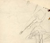 [Pencil sketch of a woman]