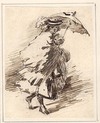 [Woman carrying umbrella]