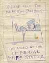 A leaf from the Black and Tan book - as used by the Imperial Free Staters.