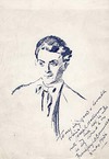 [Portrait of Frank J. Hugh O'Donnell, (1911-1974), businessman and amateur playwright; head & shoulders, looking to left]