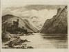 [Glenveagh Castle on the shores of Lough Veagh, County Donegal, Ireland, with the Derryveagh Mountains in the background]
