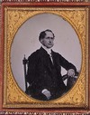 [Portrait of an unidentified man, sitting]