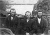 [Three unidentified men during an eviction in Coolgreany, Co.Wexford]