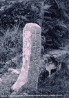 [Memorial stone of Lugnaedon, St. Patrick's nephew, Inchagoil, Lough Corrib]