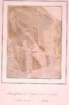 Statue of Rameses 2nd forming facade of Temple at Aboo Simbel