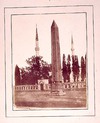 Obelisk in face of mosque of Sultan Achmet, Constantinople