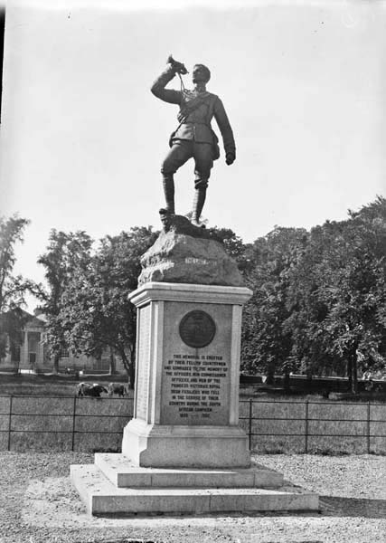 The Last Post. Boar War Memorial, Armagh City, Co. Armagh