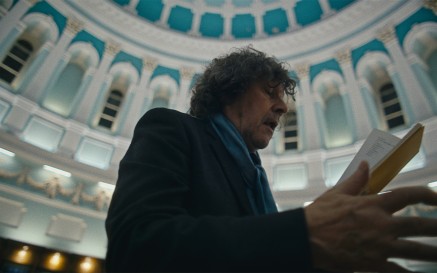 Stephen Rea performing Seamus Heaney's 'The Rainstick' in the NLI's Reading Room
