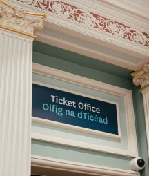 Image of Ticket Office sign